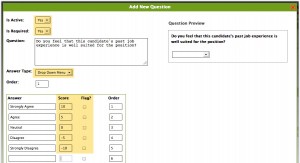 Customizable Interview Form ExactHire ATS