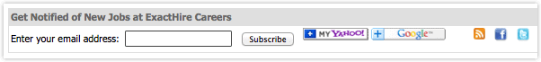  Get Notified of New Jobs | ExactHire