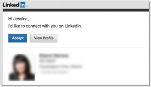Lazy LinkedIn invitations to connect