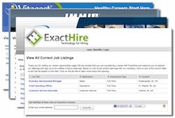 Applicant tracking system career portals