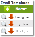Applicant Tracking Software Email Templates
