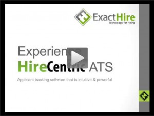 Applicant Tracking System Video Demo
