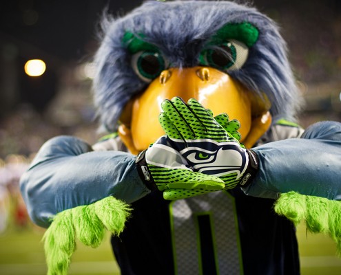Seahawk Mascot Speaks With Passion-Interview