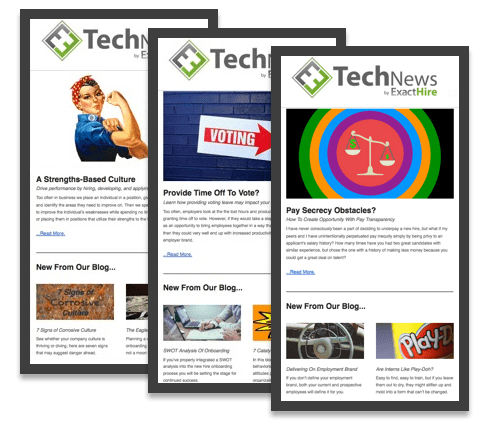 HR Trends TechNews Newsletter | ExactHire