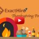 Thanksgiving Video 2016 | ExactHire