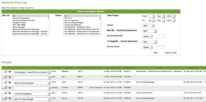 Applicant Tracking System Report Builder