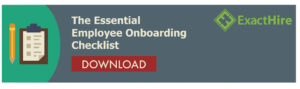 Download ExactHire's Employee Onboarding Checklist