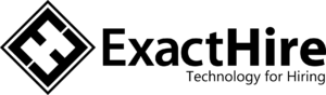 ExactHire logo black