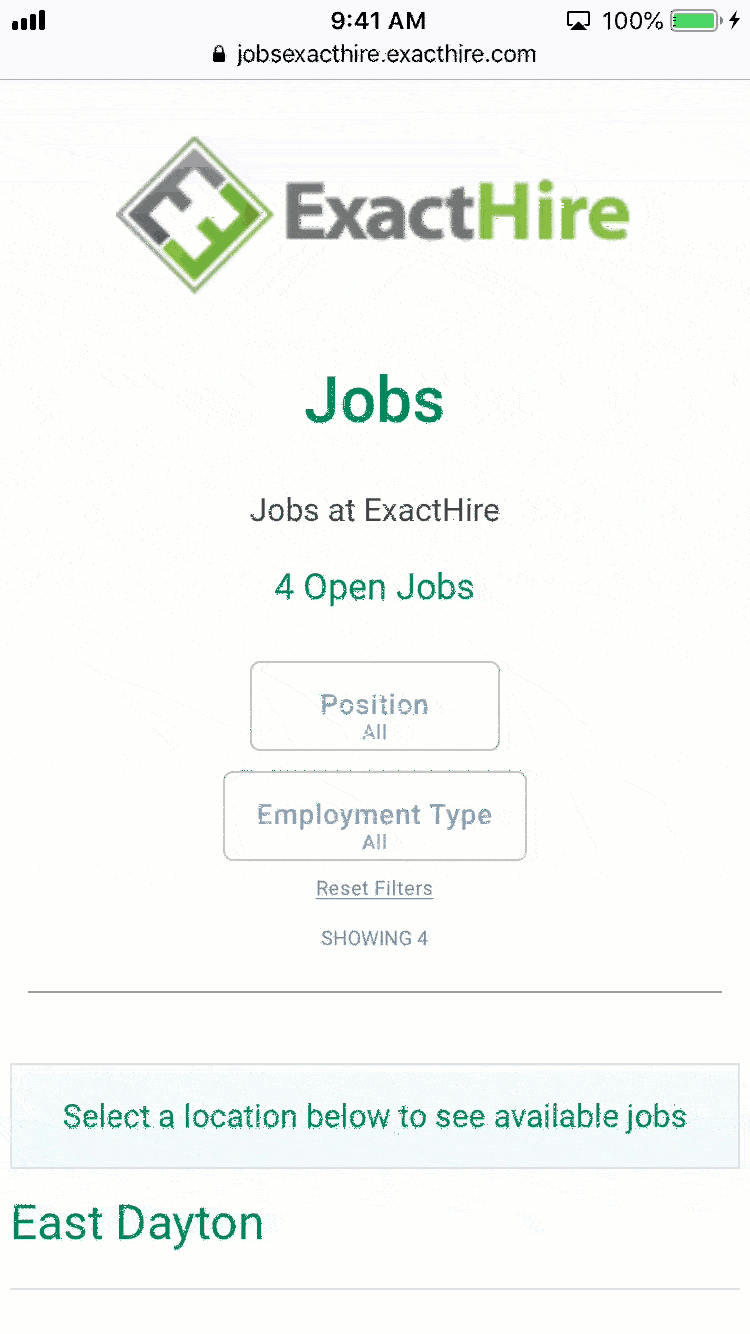 Multi-job apply | ExactHire