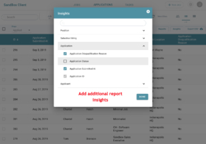 Add Reporting Insights | ExactHire