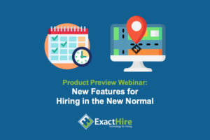 Hiring in New Normal | ExactHire Webinar