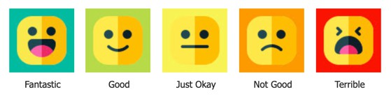 ExactHire User Review Emojis