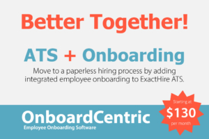 ExactHire OnboardCentric | Integrated Employee Onboarding