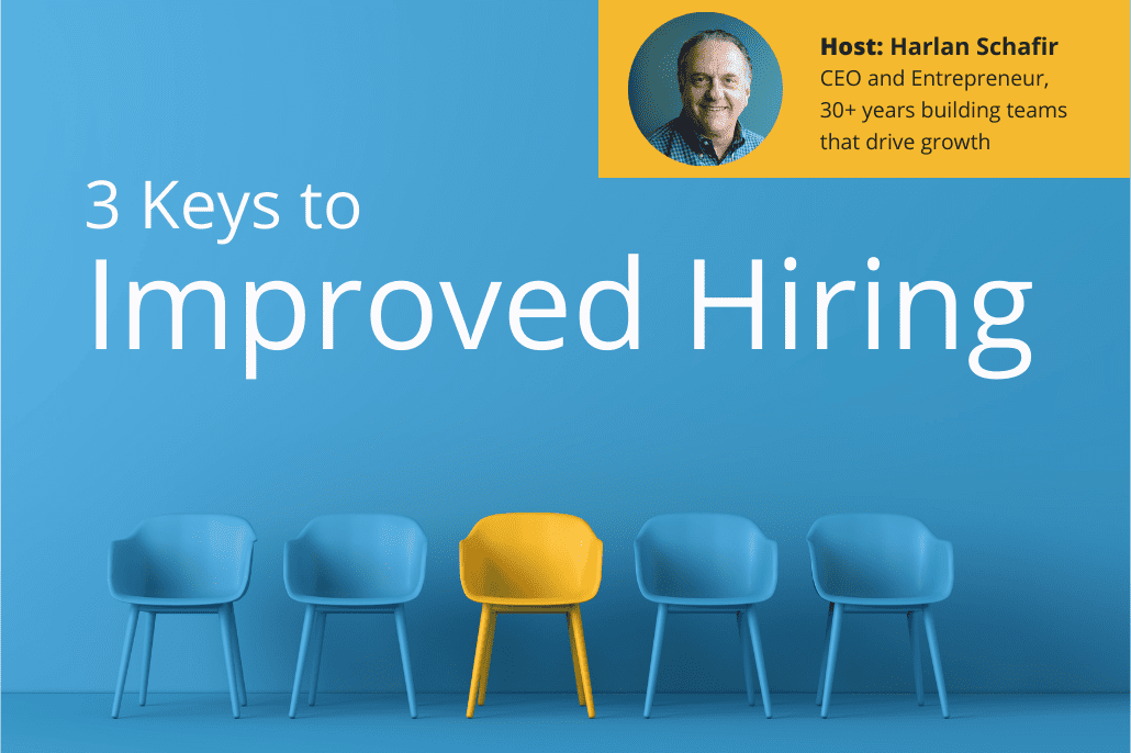The three keys to improved hiring that will lower your cost to hire and produce better outcomes.